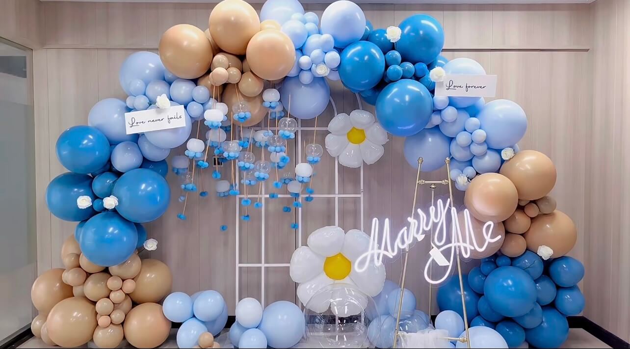 Ballonboog in den haag